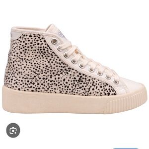 Gola high top safari sneakers
